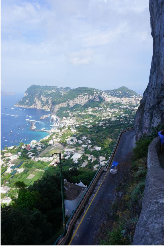 Returning from Anacapri to Marina Grande