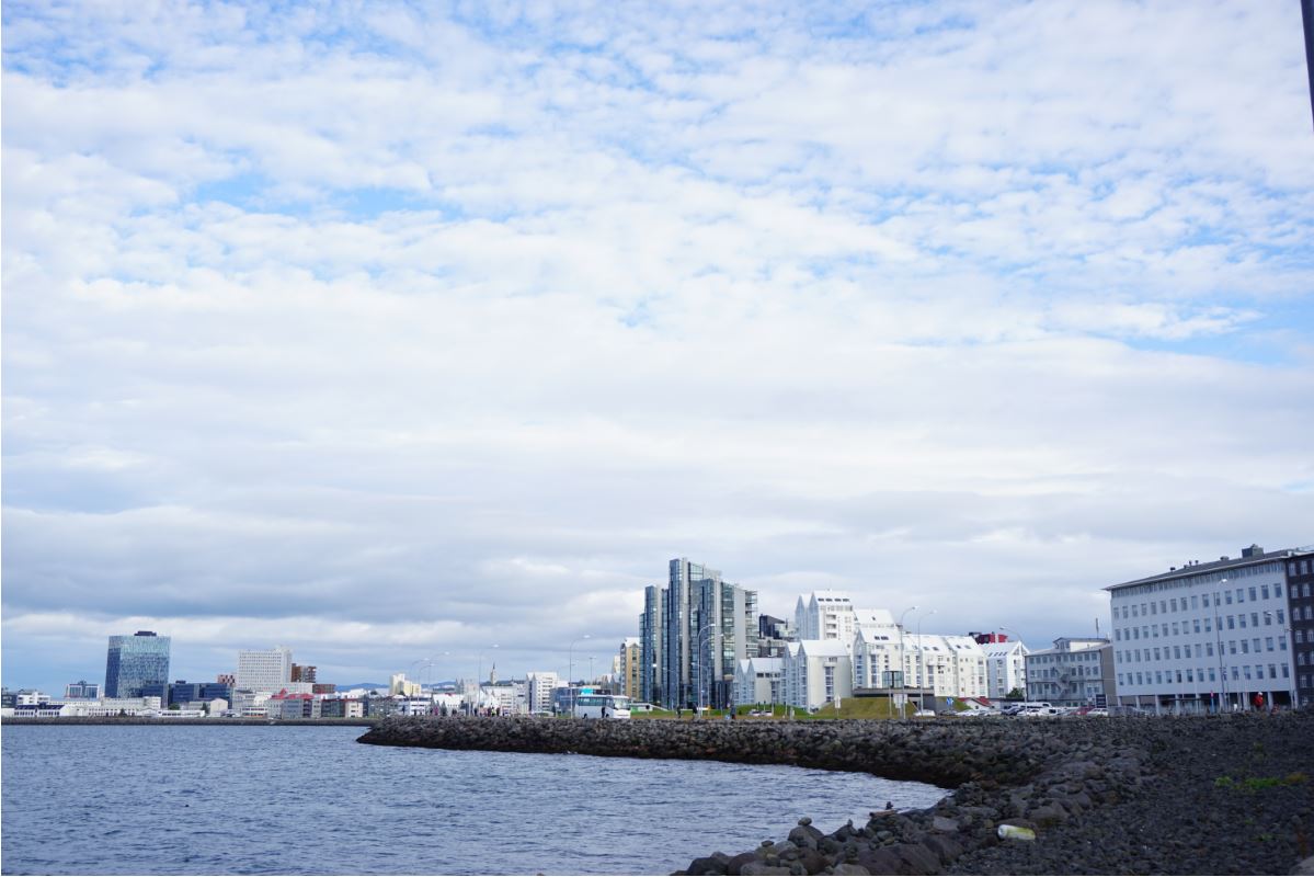Reykjavik city view