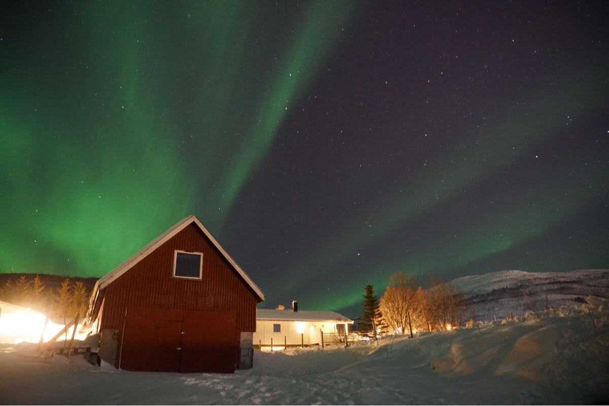 Traveling and Aurora Hunting in Tromsø