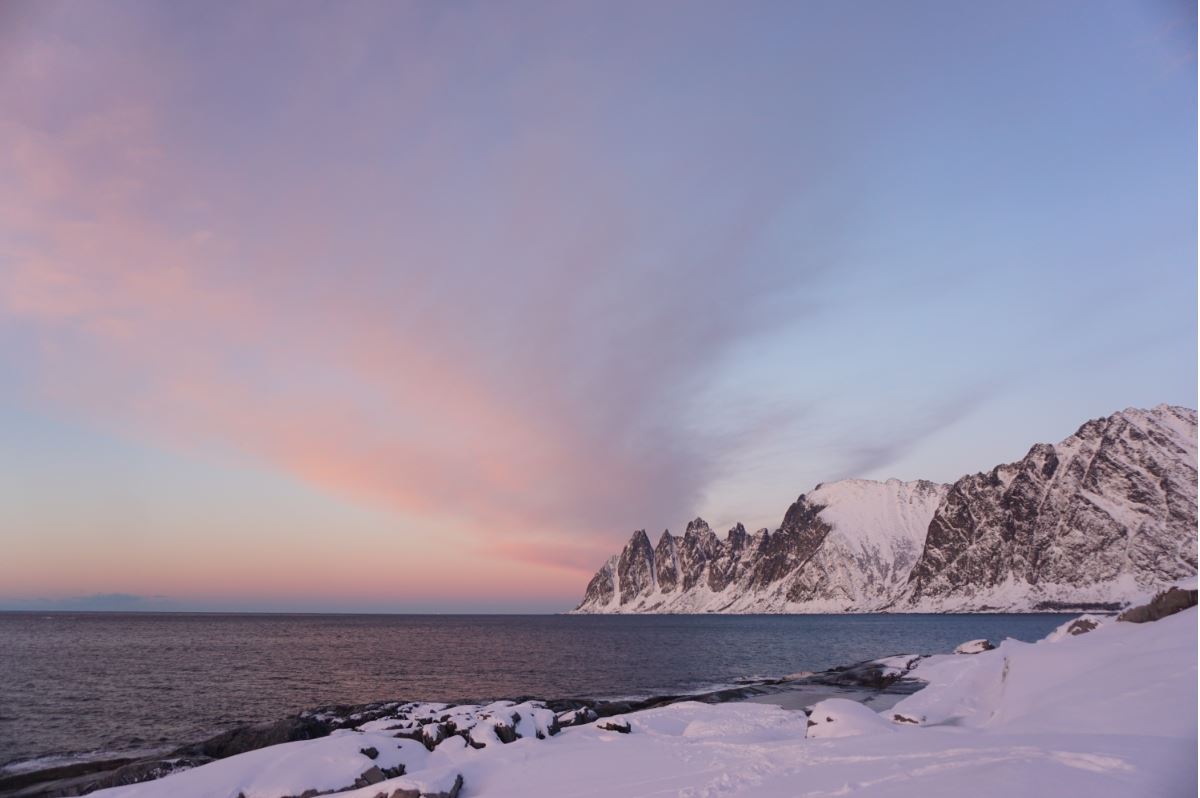 Devil&rsquo;s Teeth in Senja Island