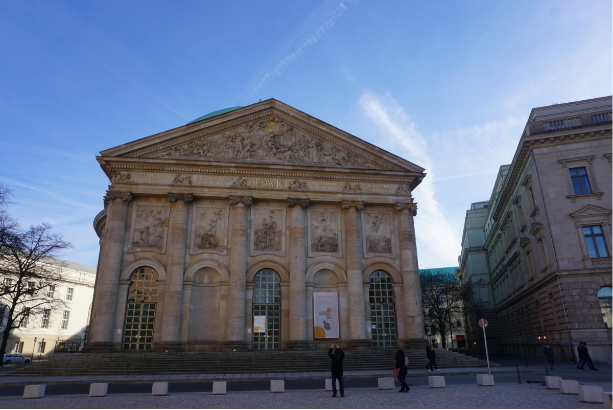 St. Hedwig&rsquo;s Cathedral in Bebelplatz