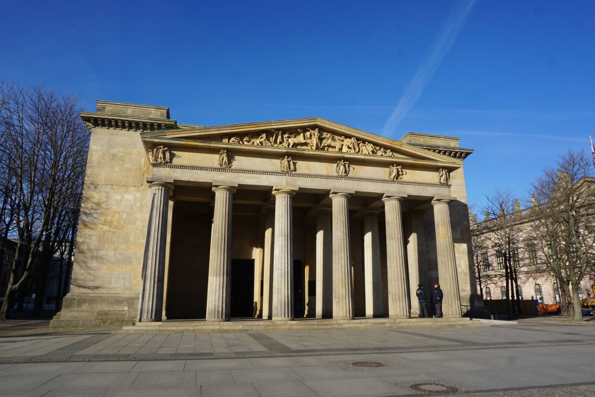 Neue Wache, one of the buildings on Unter den Linden